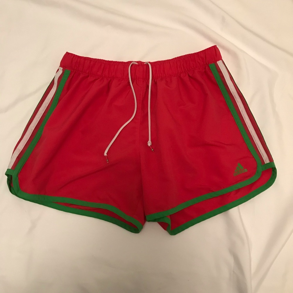 Adidas running shorts size medium